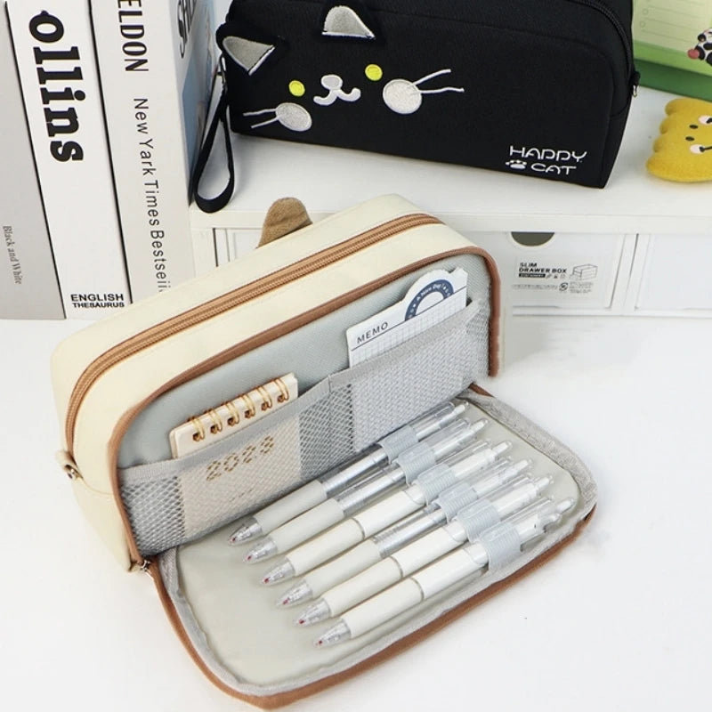 Bolsa de Lápis de Gato