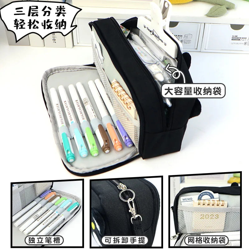 Bolsa de Lápis de Gato